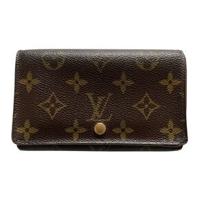Louis Vuitton Monogram Porte-Monnaie Tresor Wallet